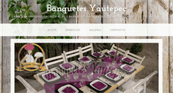 Desktop Screenshot of banquetesyautepec.com